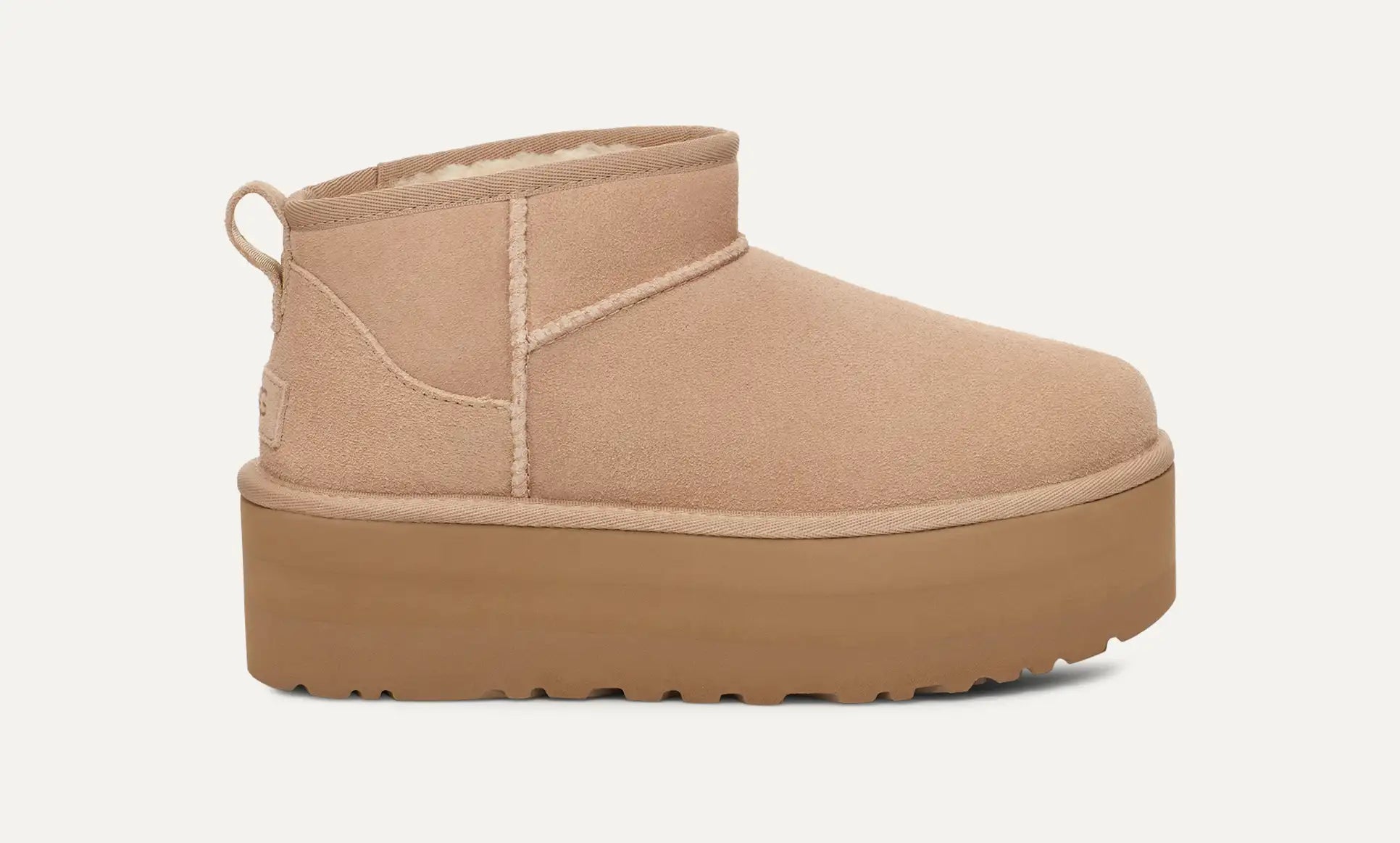 Botte Classic Ultra Mini À Plateforme - Sand