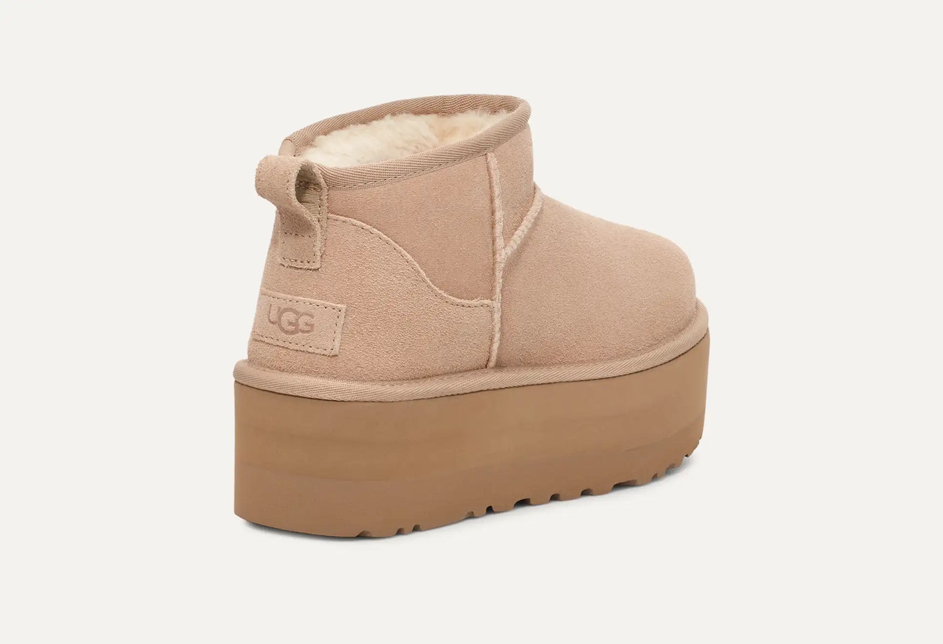 Botte Classic Ultra Mini À Plateforme - Sand